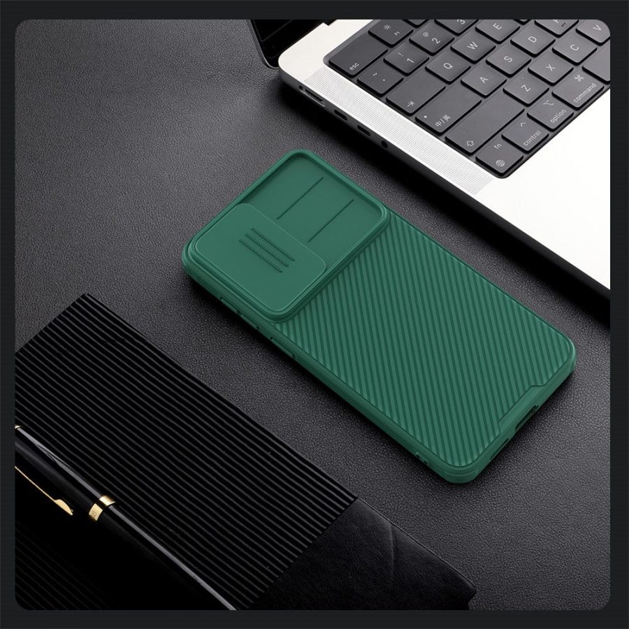NILLKIN Camshield Pro Series for Samsung Galaxy S25+ Case PC - TPU Slide Camera Lid Phone Cover