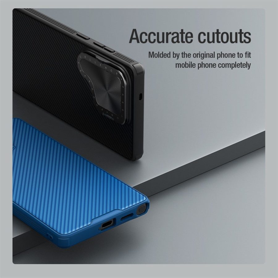 NILLKIN Camshield Prop Series for Samsung Galaxy S25 Ultra Case Slide Camera Protection PC - TPU Phone Cover