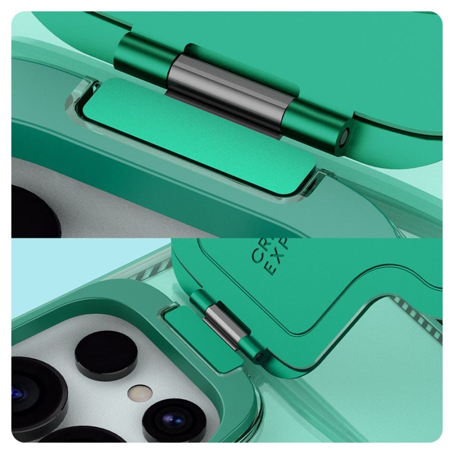 NILLKIN Iceblade CamProp For Samsung Galaxy S25 Ultra Case Lens Cover Kickstand PC - TPU Phone Cover