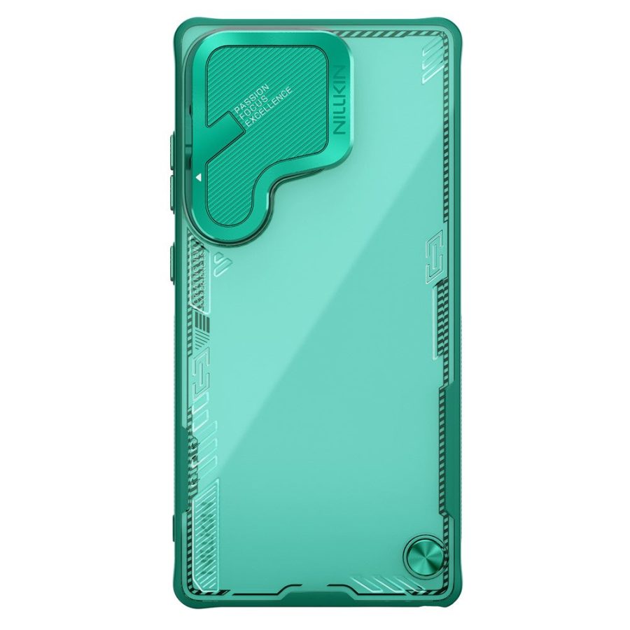 NILLKIN Iceblade CamProp For Samsung Galaxy S25 Ultra Case Lens Cover Kickstand PC - TPU Phone Cover