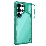 NILLKIN Iceblade CamProp For Samsung Galaxy S25 Ultra Case Lens Frame Kickstand PC - TPU Phone Cover