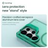 6601138958A-12 NILLKIN Iceblade CamProp For Samsung Galaxy S25 Ultra Magnetic Case Lens Frame Kickstand PC - TPU Phone Cover