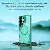6601138958A-6 NILLKIN Iceblade CamProp For Samsung Galaxy S25 Ultra Magnetic Case Lens Frame Kickstand PC - TPU Phone Cover
