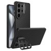 6601138963A-1 NILLKIN For Samsung Galaxy S25 Ultra Magnetic Case TPU - Aramid Fiber Lens Kickstand Phone Cover Precision Cutout