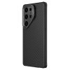 6601138963A-4 NILLKIN For Samsung Galaxy S25 Ultra Magnetic Case TPU - Aramid Fiber Lens Kickstand Phone Cover Precision Cutout