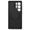 6601138963A-5 NILLKIN For Samsung Galaxy S25 Ultra Magnetic Case TPU - Aramid Fiber Lens Kickstand Phone Cover Precision Cutout