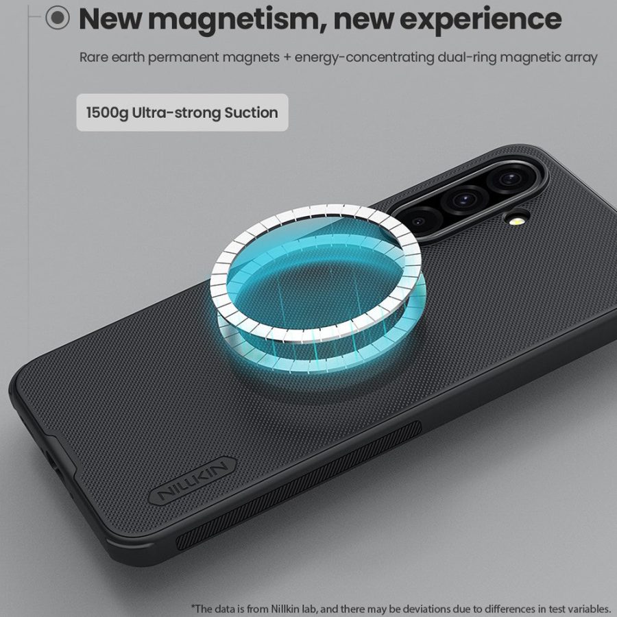 6601139206A-7 NILLKIN Frosted Shield Pro for Samsung Galaxy A36 Magnetic Case PC - TPU Phone Cover