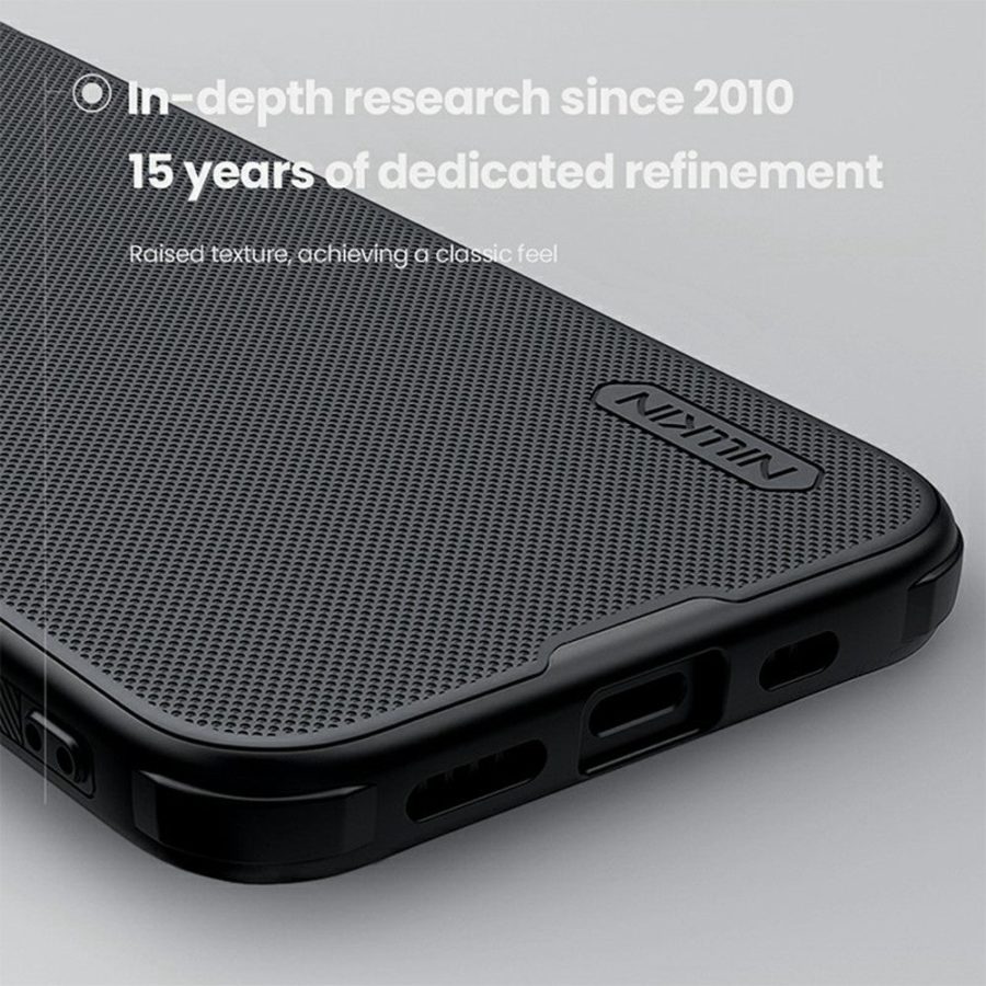 6601141156A-9 NILLKIN Frosted Shield Pro for iPhone 17e / 16e Magnetic Case PC - TPU Phone Cover