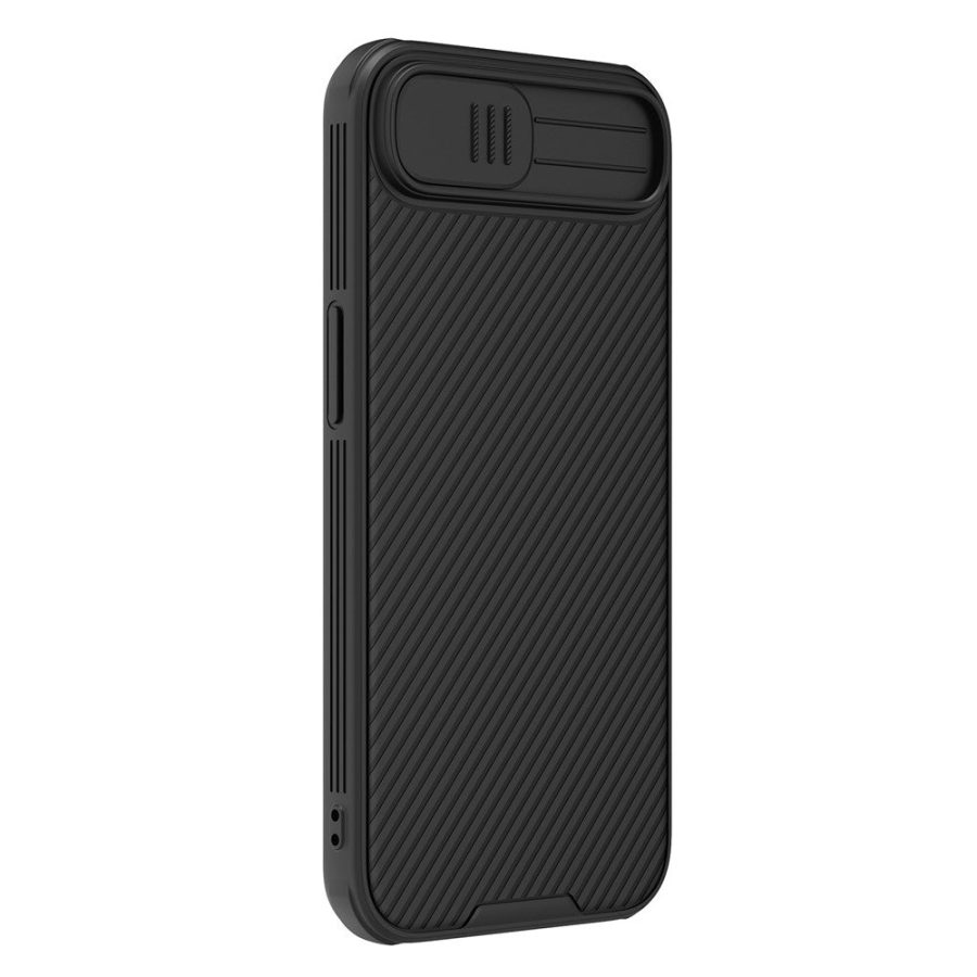 NILLKIN Camshield Pro for iPhone 17e / 16e Case Compatible with MagSafe TPU - PC Phone Cover with Slider Camera