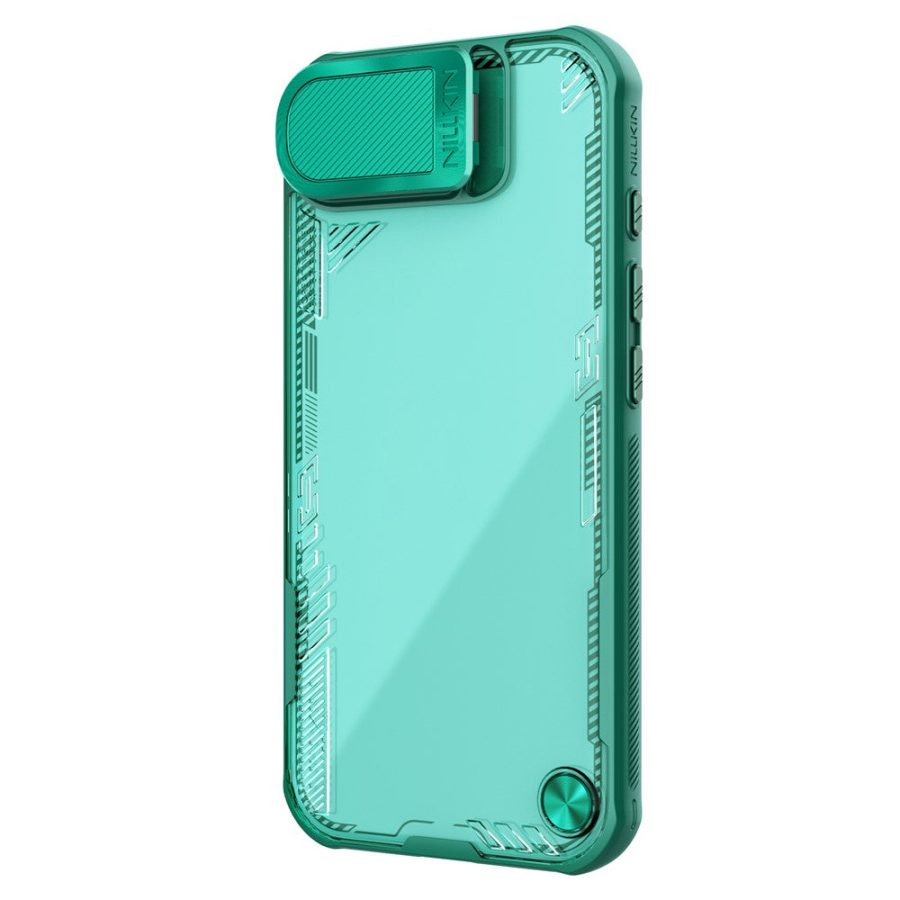 6601141485A-3 NILLKIN Iceblade CamProp For iPhone 17e / 16e Case Lens Cover Kickstand PC - TPU Phone Cover