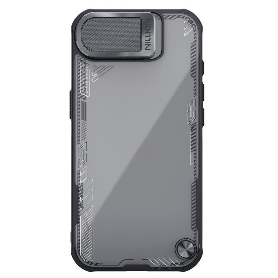 6601141485B-1 NILLKIN Iceblade CamProp For iPhone 17e / 16e Case Lens Cover Kickstand PC - TPU Phone Cover