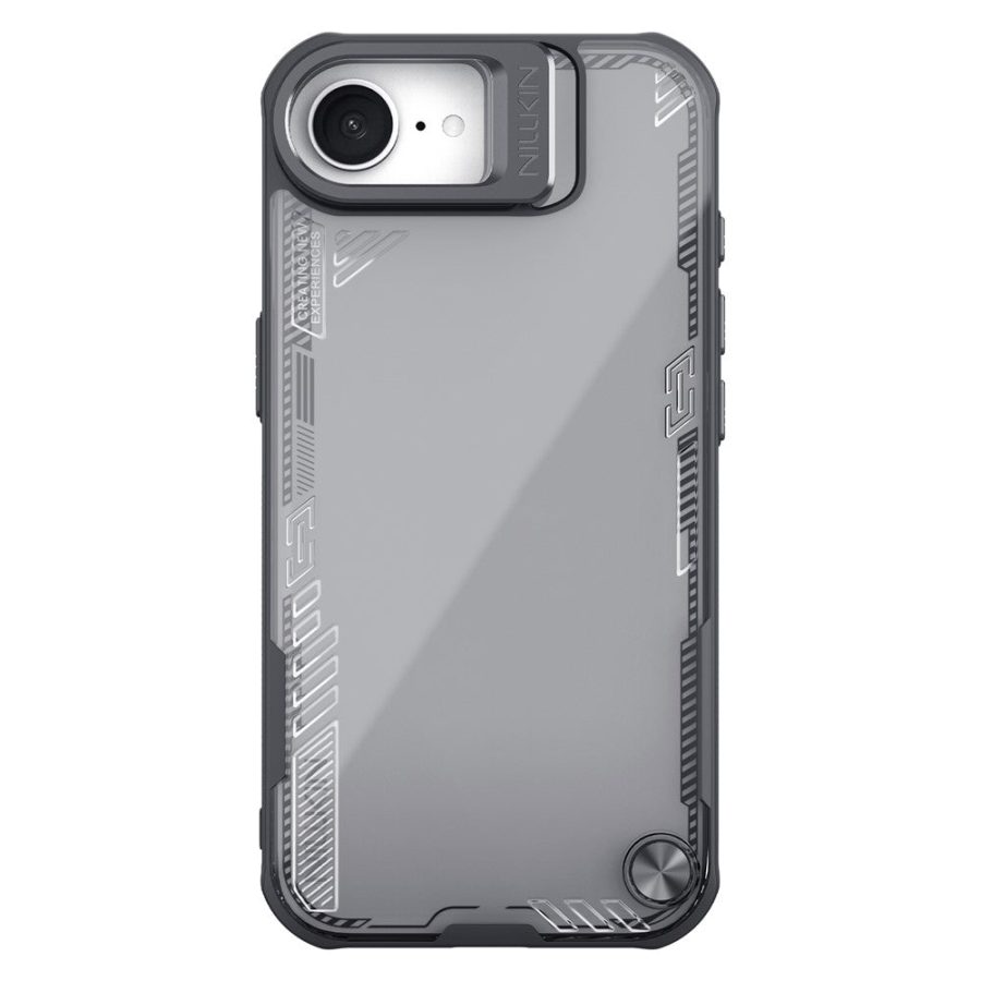NILLKIN Iceblade CamProp For iPhone 17e / 16e Case Lens Frame Kickstand PC - TPU Phone Cover