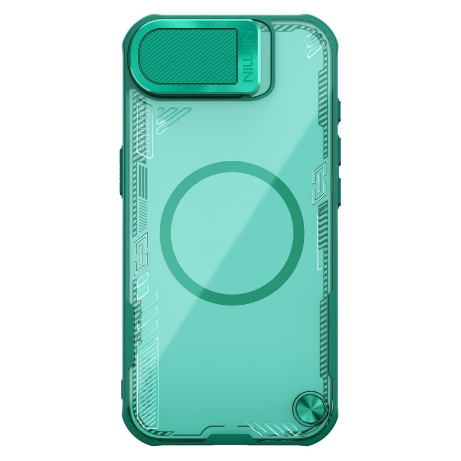NILLKIN Iceblade CamProp For iPhone 17e / 16e Magnetic Case Lens Cover Kickstand PC - TPU Phone Cover