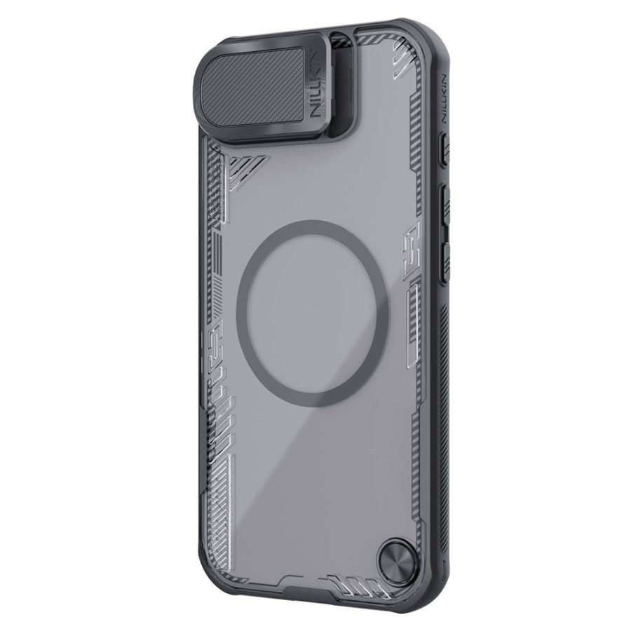 NILLKIN Iceblade CamProp For iPhone 17e / 16e Magnetic Case Lens Cover Kickstand PC - TPU Phone Cover
