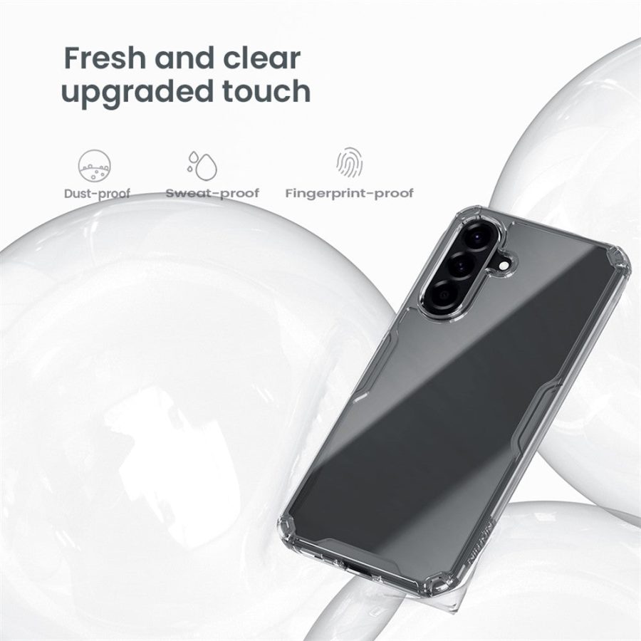 NILLKIN Nature Pro Series For Samsung Galaxy A56 Case PC - TPU Anti-Scratch Clear Back Cover