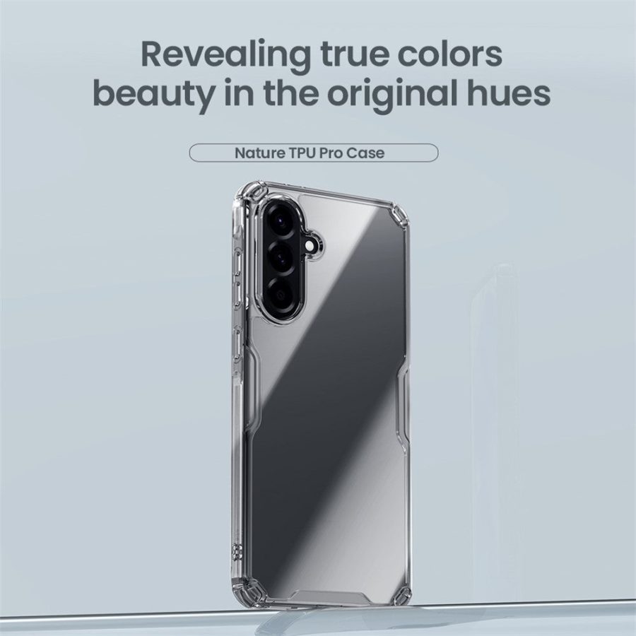 NILLKIN Nature Pro Series For Samsung Galaxy A56 Case PC - TPU Anti-Scratch Clear Back Cover