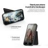 6601142517A-4 DUX DUCIS For iPhone 17e / 16e Magnetic Case Rafi II Series Leather Back Cover with RFID Blocking Card Slots