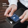 6601142517A-6 DUX DUCIS For iPhone 17e / 16e Magnetic Case Rafi II Series Leather Back Cover with RFID Blocking Card Slots