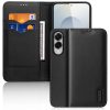 DUX DUCIS For Samsung Galaxy S25 Edge Case Hivo Series Cowhide Leather RFID Blocking Wallet Stand Flip Phone Cover