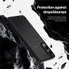 6601145854A-8 DUX DUCIS Rafi II Series For Samsung Galaxy S25 Edge Magnetic Case Leather Back Cover with RFID Blocking Card Slots