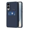 6601145854B-1 DUX DUCIS Rafi II Series For Samsung Galaxy S25 Edge Magnetic Case Leather Back Cover with RFID Blocking Card Slots