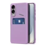 DUX DUCIS Rafi II Series For Samsung Galaxy S25 Edge Magnetic Case Leather Back Cover with RFID Blocking Card Slots