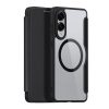 DUX DUCIS Skin X Pro Series For Samsung Galaxy S25 Edge Leather Case Flip Cover Magnetic Case
