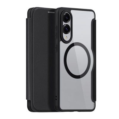 6601146058A-1 DUX DUCIS Skin X Pro Series For Samsung Galaxy S25 Edge Leather Case Flip Cover Magnetic Case