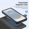 6601146367A-5 DUX DUCIS Lawa Series For Samsung Galaxy S25 Edge Case Detachable Magnetic Cowhide Leather Cover Zipper Wallet