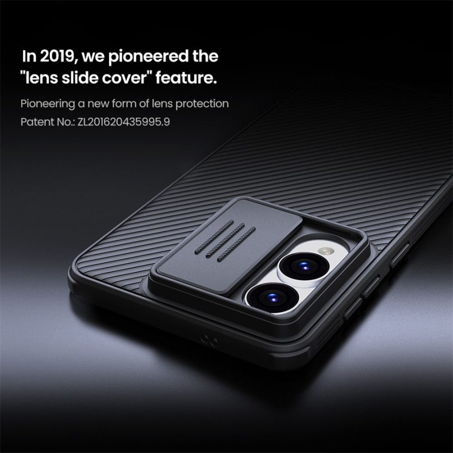 NILLKIN Camshield Pro Series for Samsung Galaxy S25 Edge Case PC - TPU Slide Camera Lid Phone Cover