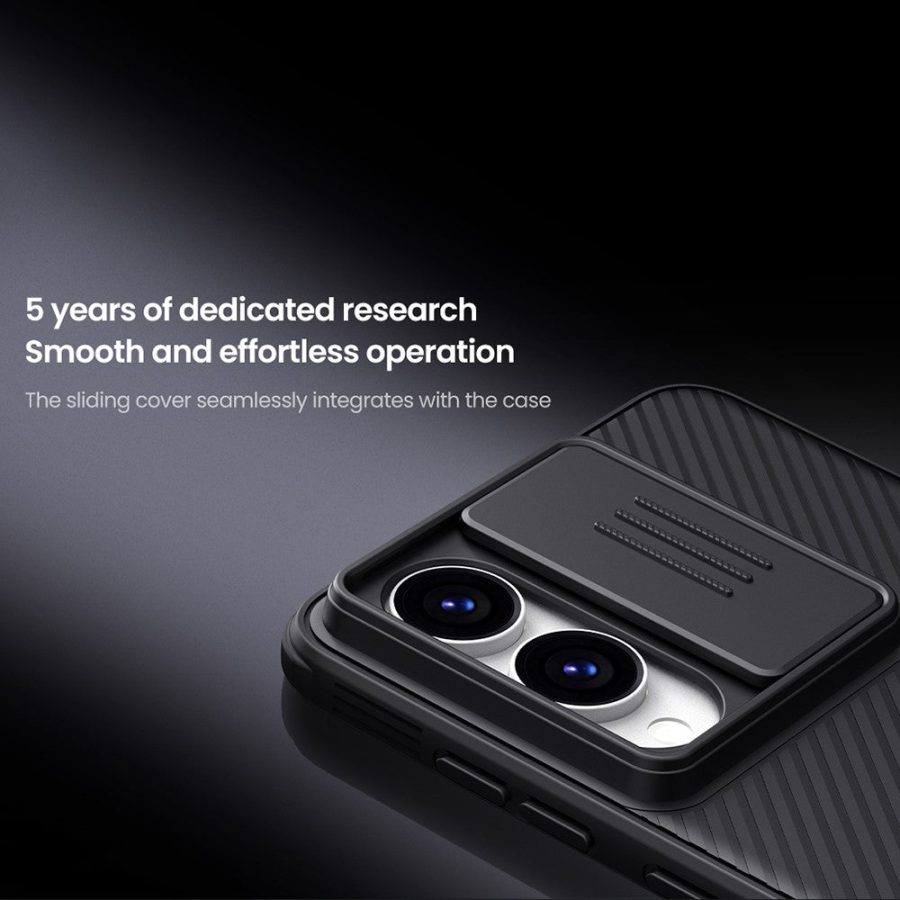 NILLKIN Camshield Pro for Samsung Galaxy S25 Edge Magnetic Case TPU - PC Phone Cover with Slider Camera