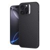 6601147759A-4 NILLKIN For iPhone 16 Pro Max Magnetic Case Carbon Fiber Texture TPU - PC Shockproof Phone Cover