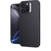 NILLKIN For iPhone 16 Pro Magnetic Case Carbon Fiber Texture TPU - PC Shockproof Phone Cover
