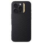 NILLKIN For iPhone 16 Pro Magnetic Case Carbon Fiber Texture TPU - PC Shockproof Phone Cover