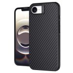 NILLKIN For iPhone 17e / 16e Magnetic Case Carbon Fiber Texture TPU - PC Shockproof Phone Cover