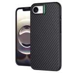 NILLKIN For iPhone 17e / 16e Magnetic Case Carbon Fiber Texture TPU - PC Shockproof Phone Cover