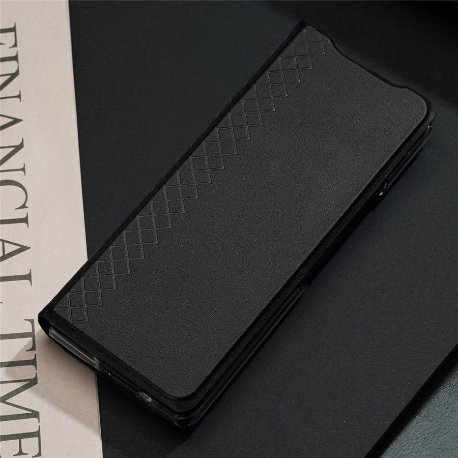 6601150630A-10 DUX DUCIS For Samsung Galaxy Z Fold7 Case Bril Series Leather - PC Phone Cover with Stand