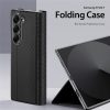 6601150630A-3 DUX DUCIS For Samsung Galaxy Z Fold7 Case Bril Series Leather - PC Phone Cover with Stand