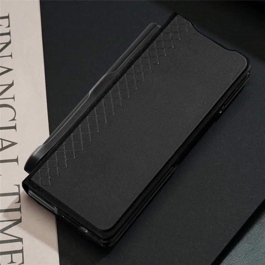 DUX DUCIS Bril Series For Samsung Galaxy Z Fold7 Case Leather Stand Phone Cover with Pen Holder