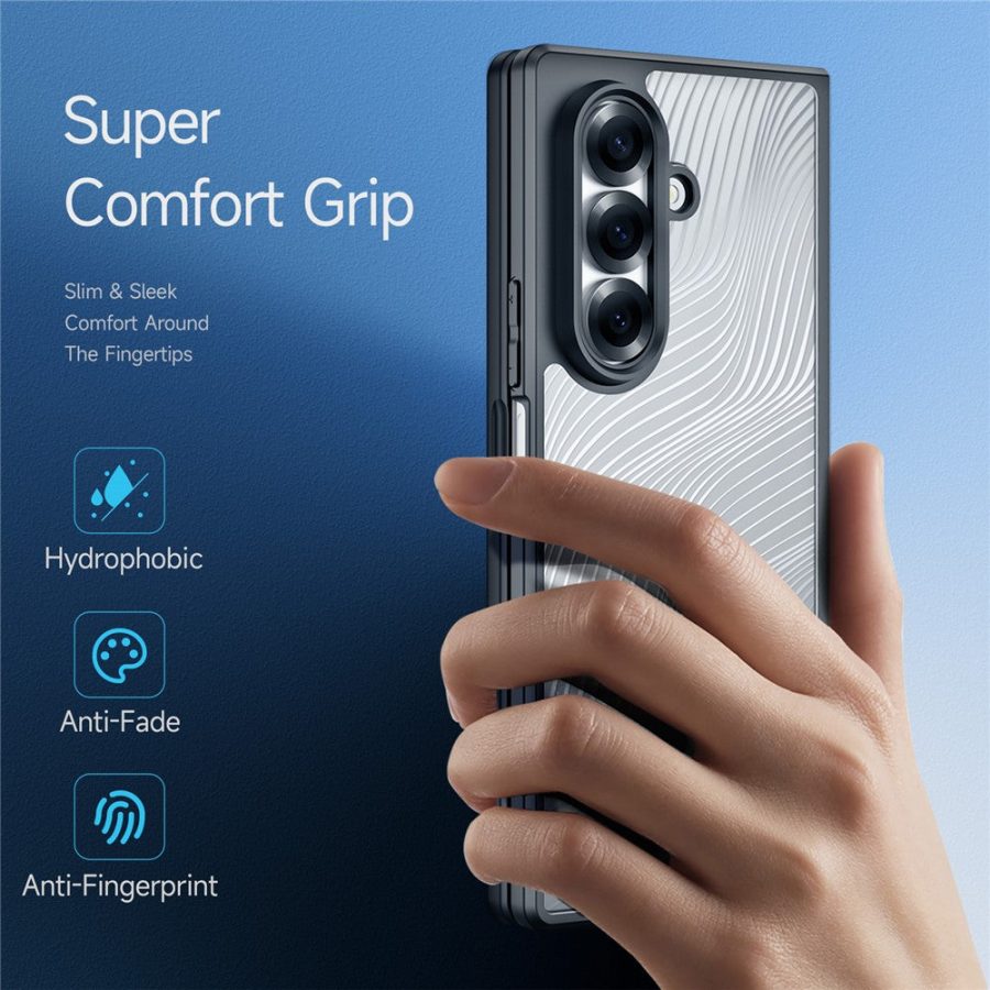 6601155258A-4 DUX DUCIS For Samsung Galaxy Z Fold7 Case Aimo Series TPU - PC Matte Drop-proof Phone Cover (REACH Certification)