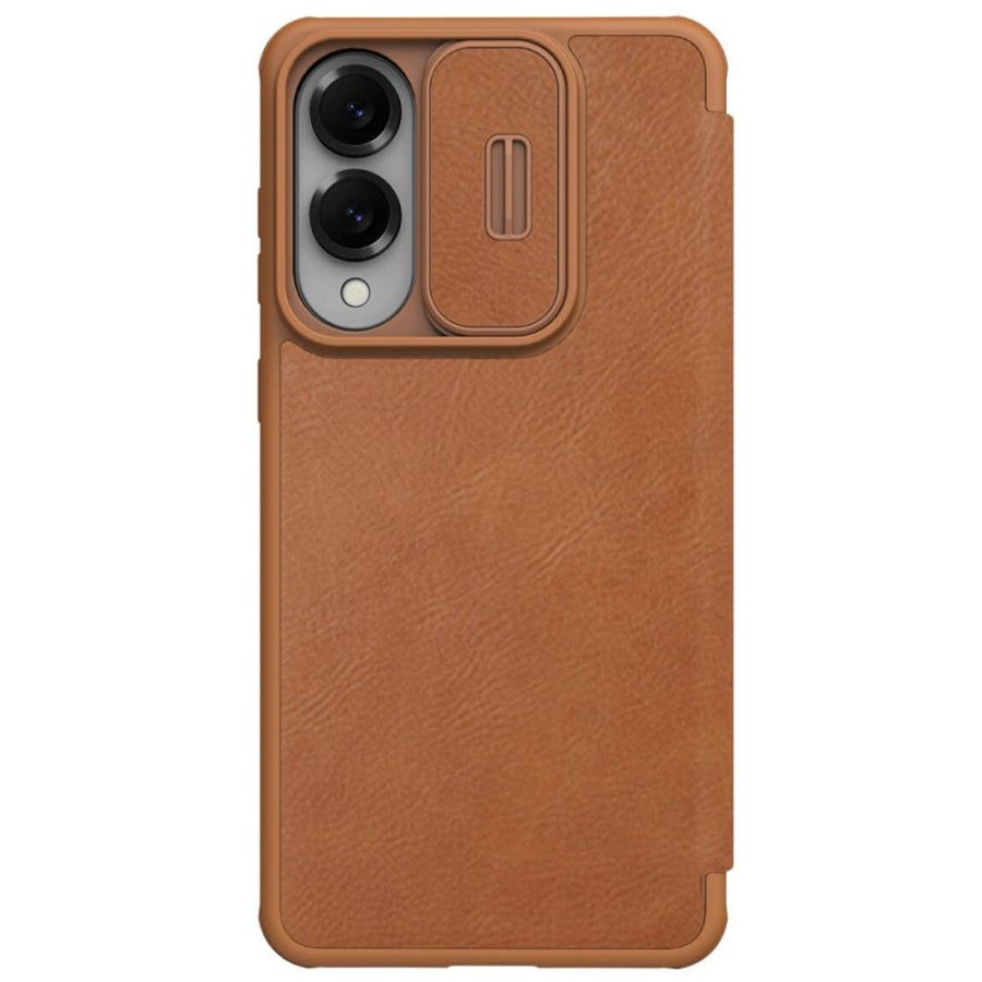 NILLKIN Qin Pro Series for Samsung Galaxy S25 Edge Case with Card Slots Leather Phone Cover