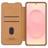 NILLKIN Qin Pro Series for Samsung Galaxy S25 Edge Case with Card Slots Leather Phone Cover
