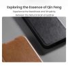 NILLKIN Qin Pro Series for Samsung Galaxy S25 Edge Case with Card Slots Leather Phone Cover