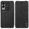 NILLKIN Qin Pro Series for Samsung Galaxy S25 Edge Case with Card Slots Leather Phone Cover