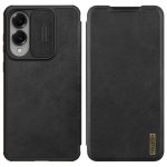 NILLKIN Qin Pro Series for Samsung Galaxy S25 Edge Case with Card Slots Leather Phone Cover