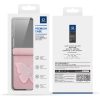 DUX DUCIS Luvy Series For Samsung Galaxy Z Flip7 Case PU Leather - PC Phone Case with Ring Holder / Strap