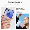 DUX DUCIS Luvy Series For Samsung Galaxy Z Flip7 Case PU Leather - PC Phone Case with Ring Holder / Strap
