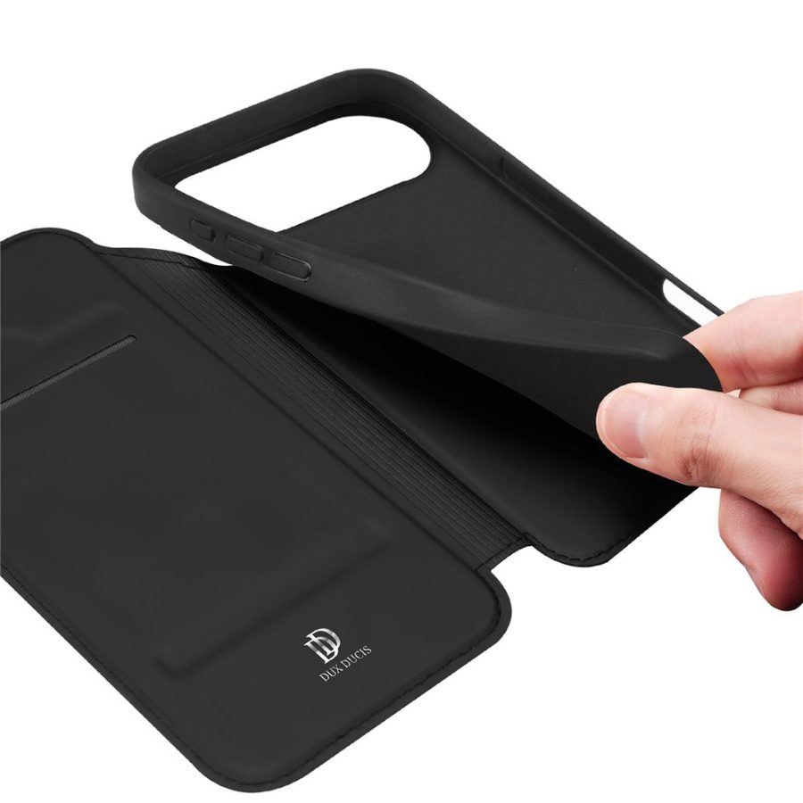 6601163473A-7 DUX DUCIS For iPhone Air Case Skin Pro Series Leather Cover Card Holder