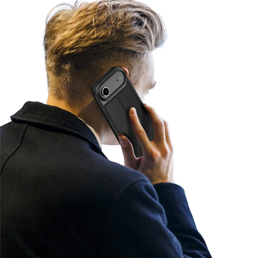 6601163473A-8 DUX DUCIS For iPhone Air Case Skin Pro Series Leather Cover Card Holder
