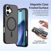 6601164187A-6 DUX DUCIS For iPhone 17 Case Lawa Series Detachable Magnetic Cowhide Leather Cover Zipper Wallet
